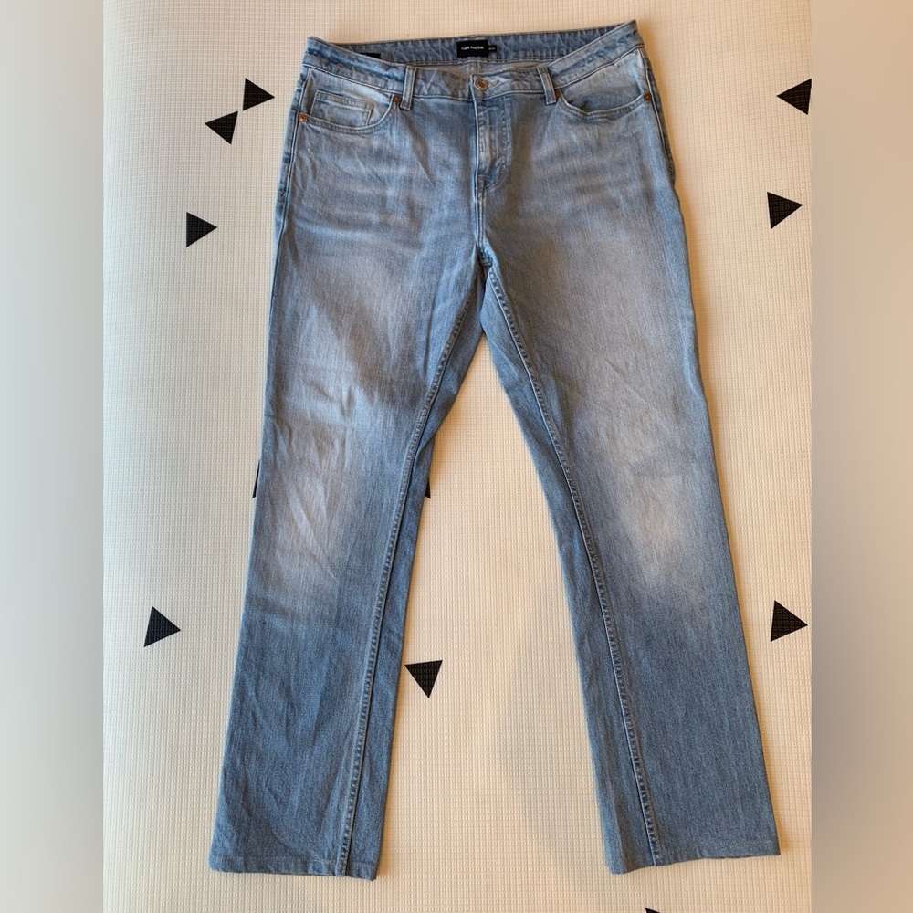 Frank & Oak Slim Fit Jeans, light wash, 34x34